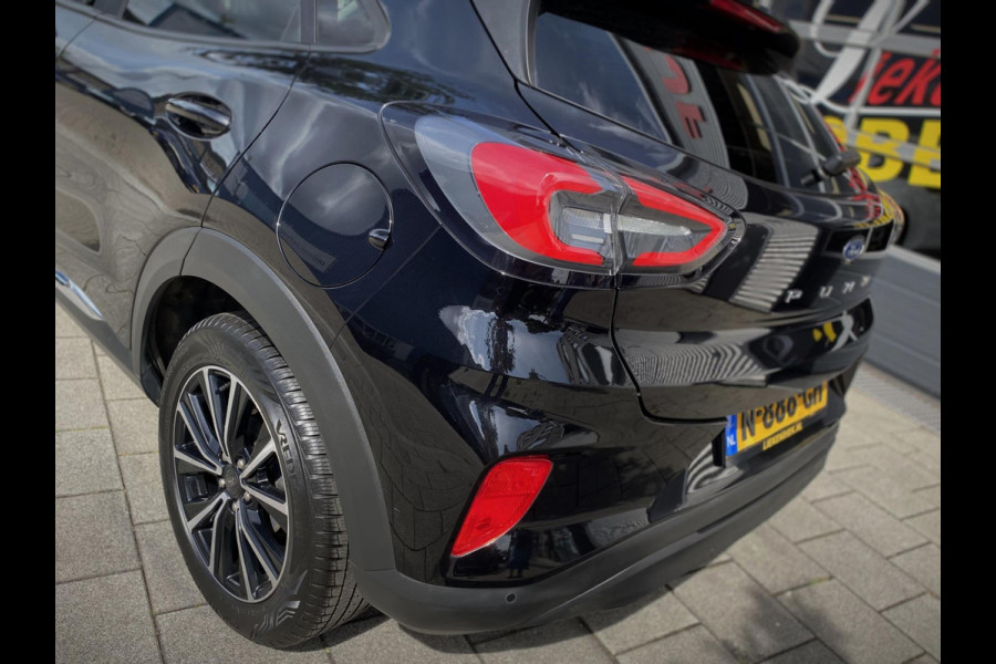 Ford Puma 1.0 EcoBoost Hybrid Titanium X - Navigatie I Airco I LED / PDC I Sport velgen I Dealer onderhouden