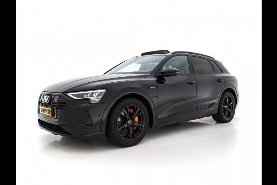 Audi e-tron 50 quattro Launch edition Black 71 kWh (INCL-BTW) *PANO | 1/2LEATHER | DIGI-COCKPIT | FULL-LED | MEMORY-PACK | ADAPTIVE-CRUISE | SPORT-SEATS | NAVI-FULLMAP | HEATED-SEATS | KEYLESS | SHIFT-PADDLES*