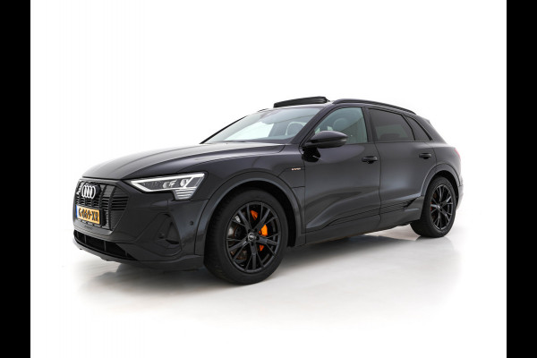 Audi e-tron 50 quattro Launch edition Black 71 kWh (INCL-BTW) *PANO | 1/2LEATHER | DIGI-COCKPIT | FULL-LED | MEMORY-PACK | ADAPTIVE-CRUISE | SPORT-SEATS | NAVI-FULLMAP | HEATED-SEATS | KEYLESS | SHIFT-PADDLES*