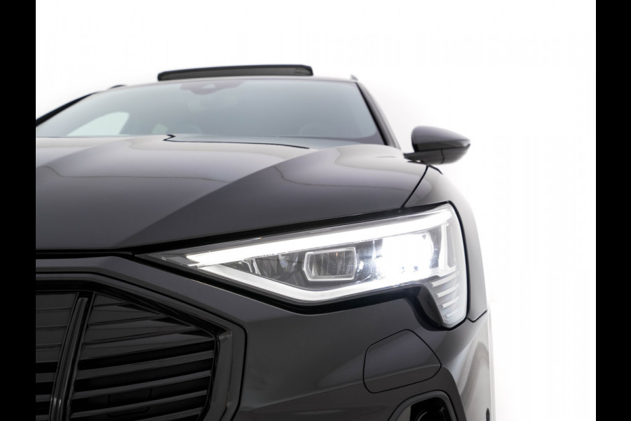 Audi e-tron 50 quattro Launch edition Black 71 kWh (INCL-BTW) *PANO | 1/2LEATHER | DIGI-COCKPIT | FULL-LED | MEMORY-PACK | ADAPTIVE-CRUISE | SPORT-SEATS | NAVI-FULLMAP | HEATED-SEATS | KEYLESS | SHIFT-PADDLES*