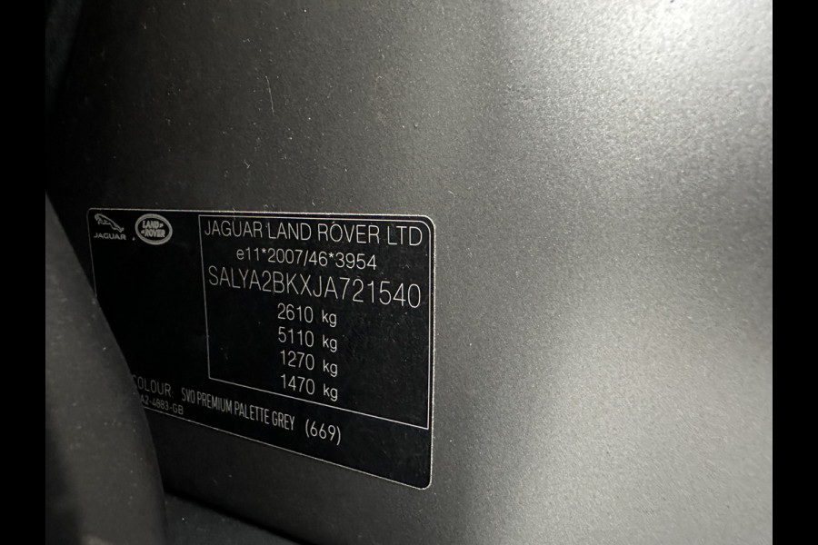 Land Rover Range Rover Velar 3.0 V6 AWD First Edition Aut. *PANO | FULL-LEATHER | HEAD-UP | FULL-LED | MERIDIAN-SOUND | NAVI-FULLMAP | DIGI-COCKPIT | CAMERA | ECC | PDC | CRUISE | KEYLESS | BLIND-SPOT | 22''ALU*