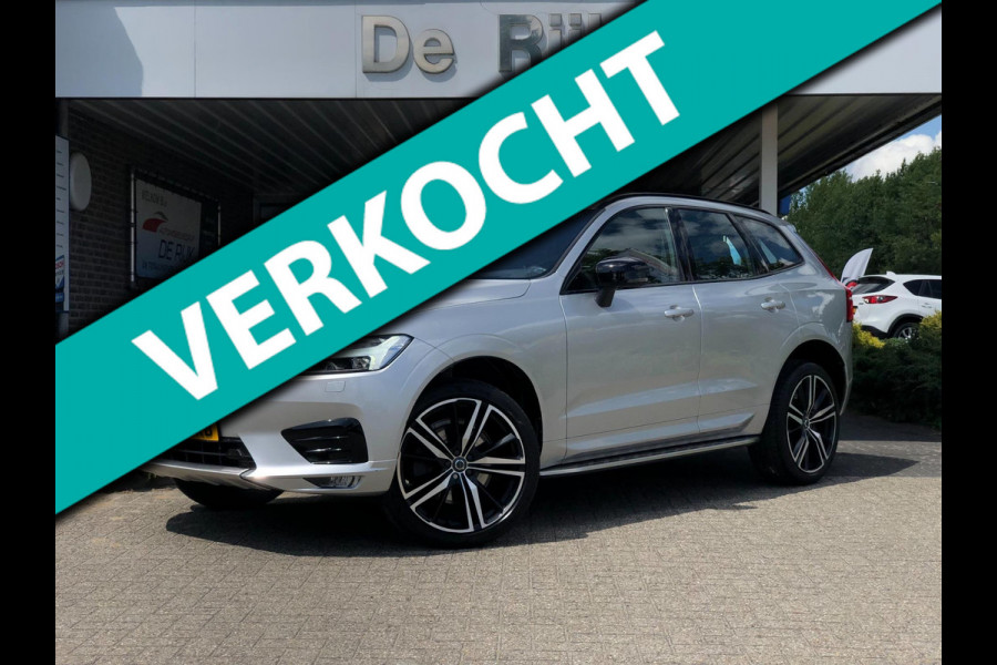 Volvo XC60 2.0 B5 R-Design | Pano, Leder, Luchtvering, 360 Camera, Stoel+Stuurverw., Carplay/Android, Virt. Cockp. | NAP |