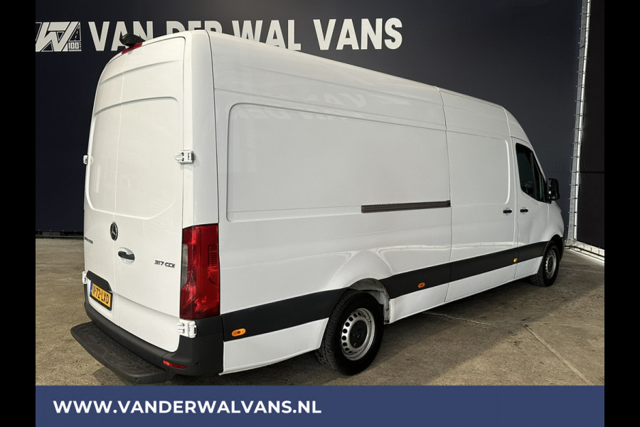 Mercedes-Benz Sprinter 316 CDI 164pk L3H2 Euro6 Airco | 360 graden Camera | Navigatie | Cruisecontrol | Chauffeursstoel Parkeersensoren, Stoelverwarming, Bijrijdersbank