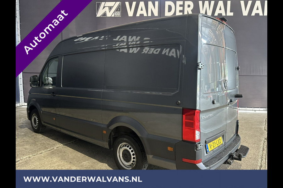 Volkswagen Crafter 2.0 TDI 141pk Automaat L3H3 L2H2 Euro6 Airco | Camera | Navigatie | 3000kg Trekhaak | Cruisecontrol Chauffeursstoel, Parkeersensoren, Stoelverwarming, Bijrijdersbank