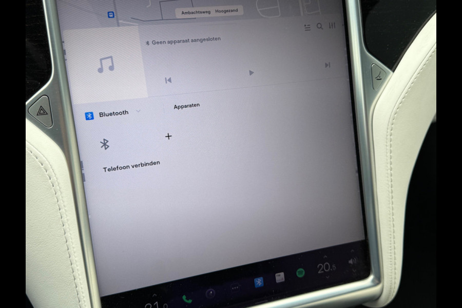 Tesla Model S BWJ 12-2017 | 75D 334PK  Base | LEDER | PANO | AUTO PILOOT | TREKHAAK | CLIMA | NAVI | CAMERA | CRUISE | 19'' LMV