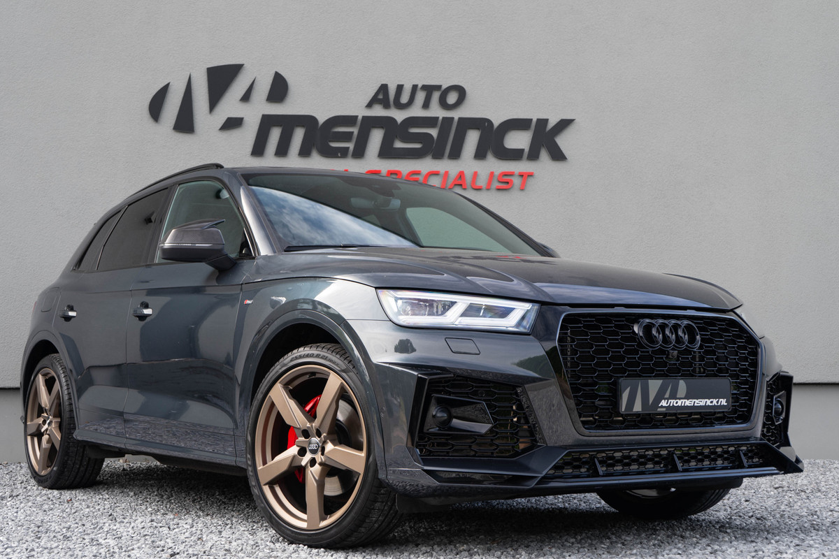 Audi Q5 TFSI e Quattro / MTM/ Virtual Cockpit/ Trekhaak/ Panoramadak/ 220W (300PK) Audi Q5 TFSI e Quattro / MTM/ Virtual Cockpit/ Trekhaak/ Panoramadak/ 220W (300PK)