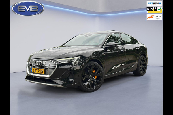 Audi e-tron Sportback 50 quattro S edition 71 kWh, 22 inch, B&O, 3 X S-LINE, panoramadak, Nederlandse auto met nationale auto pas