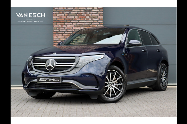 Mercedes-Benz EQC 400 4-MATIC AMG Line 80 kWh | ex BTW €39.000,- | Schuifdak | Distronic+ | Memory | Verwarmd Stuurwiel | Surround Camera | Leder | Keyless Go | Augmented Reality | Voorklimatisering |