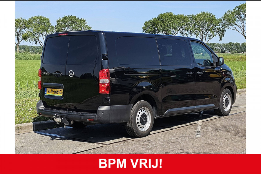 Opel Vivaro 2.0 CDTI L3H1 DC Edition Airco Automaat Trekhaak Navi Euro6 NAP Oh-Historie 1e Eigenaar!