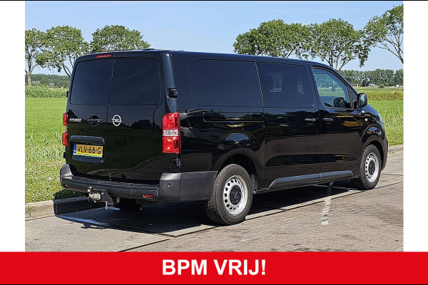 Opel Vivaro 2.0 CDTI L3H1 DC Edition Airco Automaat Trekhaak Navi Euro6 NAP Oh-Historie 1e Eigenaar!