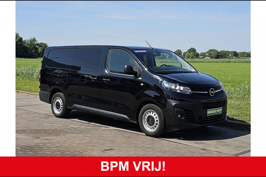 Opel Vivaro 2.0 CDTI L3H1 DC Edition Airco Automaat Trekhaak Navi Euro6 NAP Oh-Historie 1e Eigenaar!