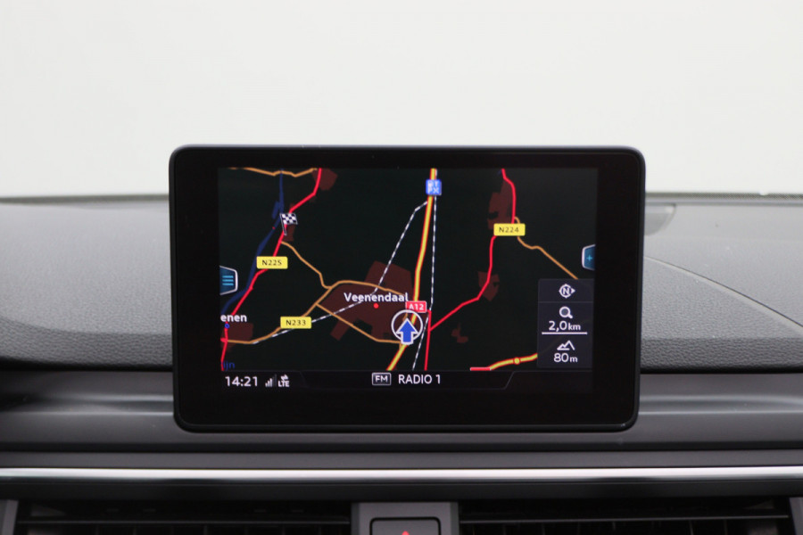 Audi A5 Cabriolet 40 TFSI Sport S Line Edition Leer, Apple Carplay, Verwarmd Stuurwiel, Cruise, PDC, Navigatie, LED, 20''