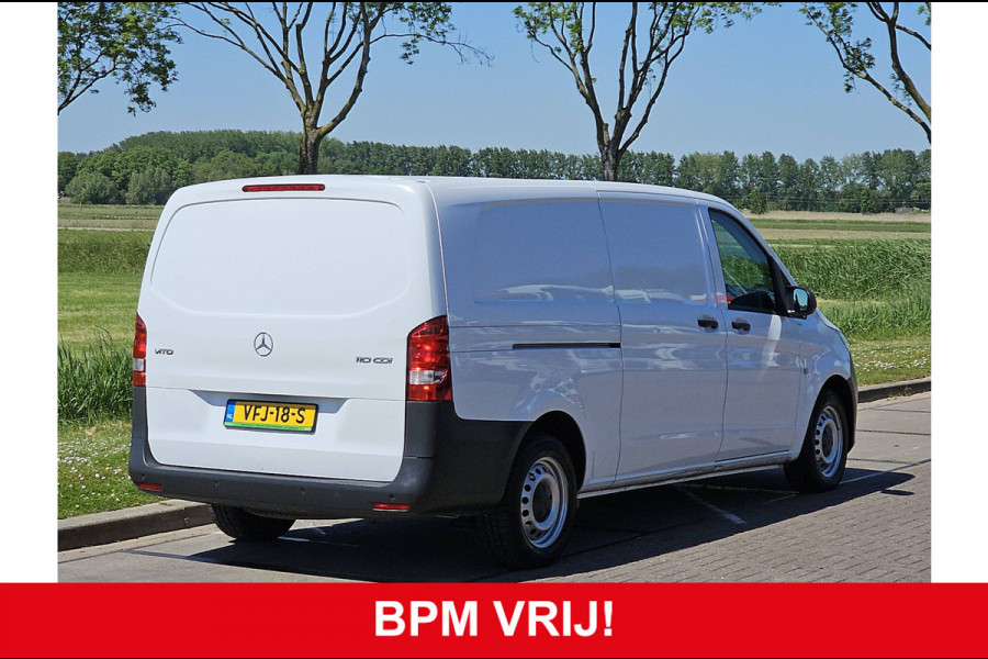 Mercedes-Benz Vito 110 CDI L3 XXL navi EURO6 cruise control org Holland Bluetooth