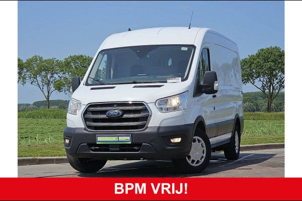 Ford Transit 350 2.0 TDCI L2H2 Trend Navi Euro6 Airco Oh-Historie 1e Eigenaar Trekhaak Navi!