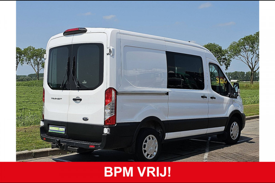 Ford Transit 350 2.0 TDCI L2H2 Trend Navi Euro6 Airco Oh-Historie 1e Eigenaar Trekhaak Navi!