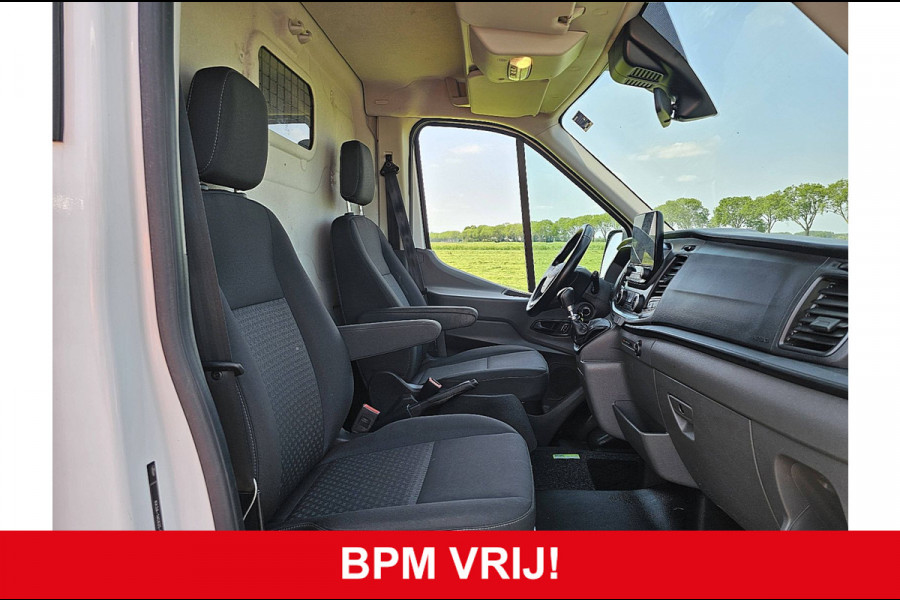 Ford Transit 350 2.0 TDCI L2H2 Trend Navi Euro6 Airco Oh-Historie 1e Eigenaar Trekhaak Navi!