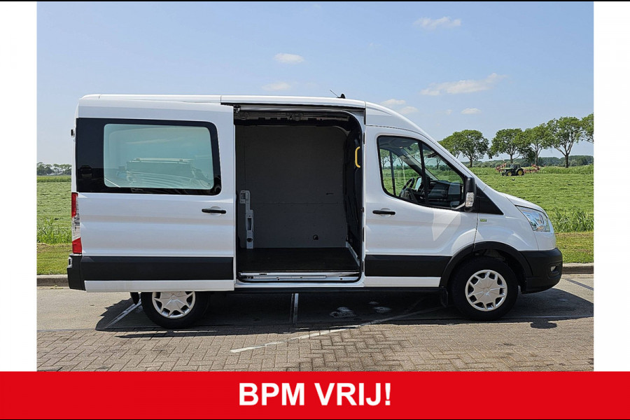 Ford Transit 350 2.0 TDCI L2H2 Trend Navi Euro6 Airco Oh-Historie 1e Eigenaar Trekhaak Navi!