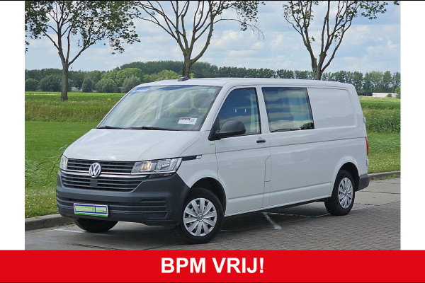 Volkswagen Transporter 2.0 TDI L2H1 T6.1 Automaat Airco Camera Trekhaak CarPlay Euro6!