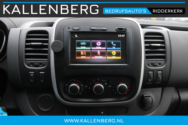 Renault Trafic 1.6 dCi 95 T29 L1H1 Comfort / Laadruimte inrichting / Navi / app connect / 3 zits