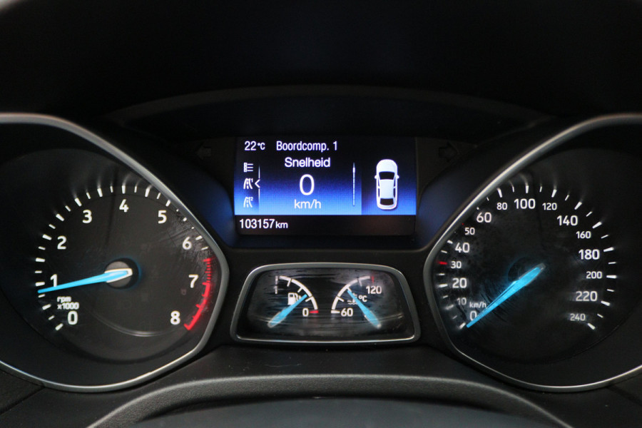 Ford Focus 1.0 EcoBoost Titanium Business Climate, Cruise, Bluetooth, Elektrisch Pakket, Radio/CD, USB, 16''