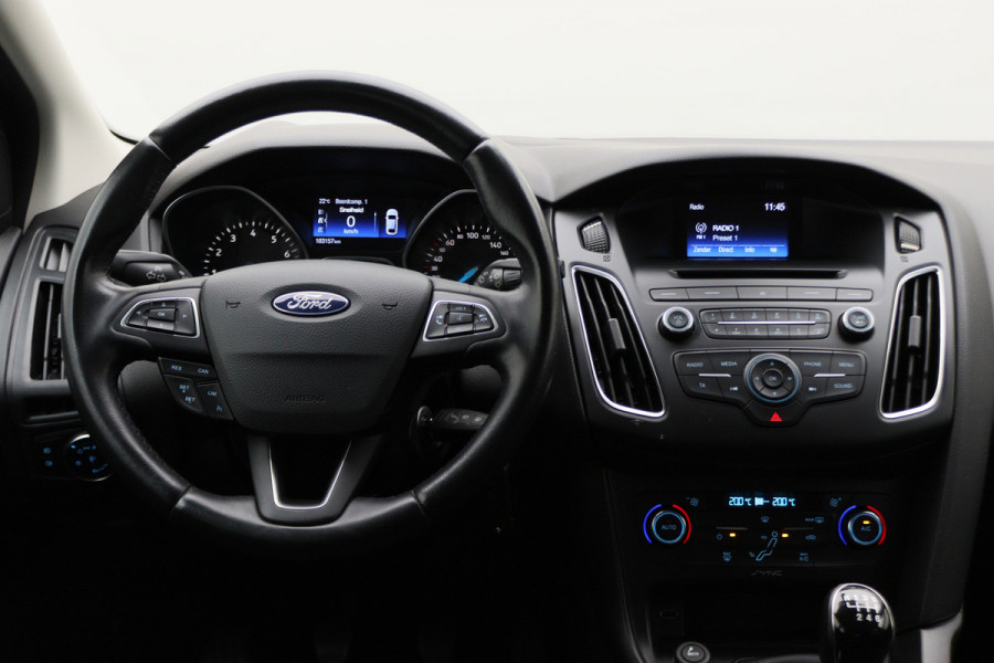 Ford Focus 1.0 EcoBoost Titanium Business Climate, Cruise, Bluetooth, Elektrisch Pakket, Radio/CD, USB, 16''