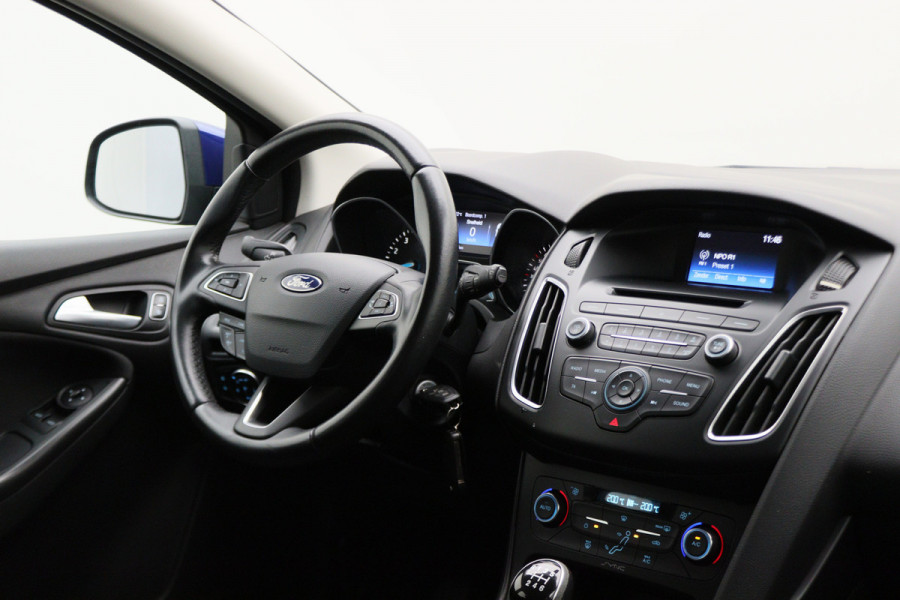 Ford Focus 1.0 EcoBoost Titanium Business Climate, Cruise, Bluetooth, Elektrisch Pakket, Radio/CD, USB, 16''