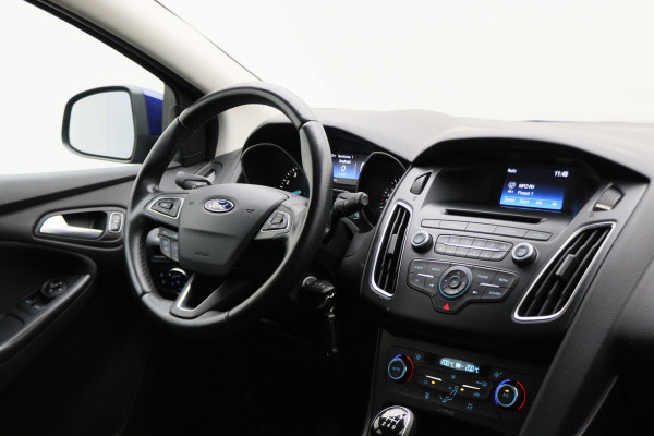 Ford Focus 1.0 EcoBoost Titanium Business Climate, Cruise, Bluetooth, Elektrisch Pakket, Radio/CD, USB, 16''