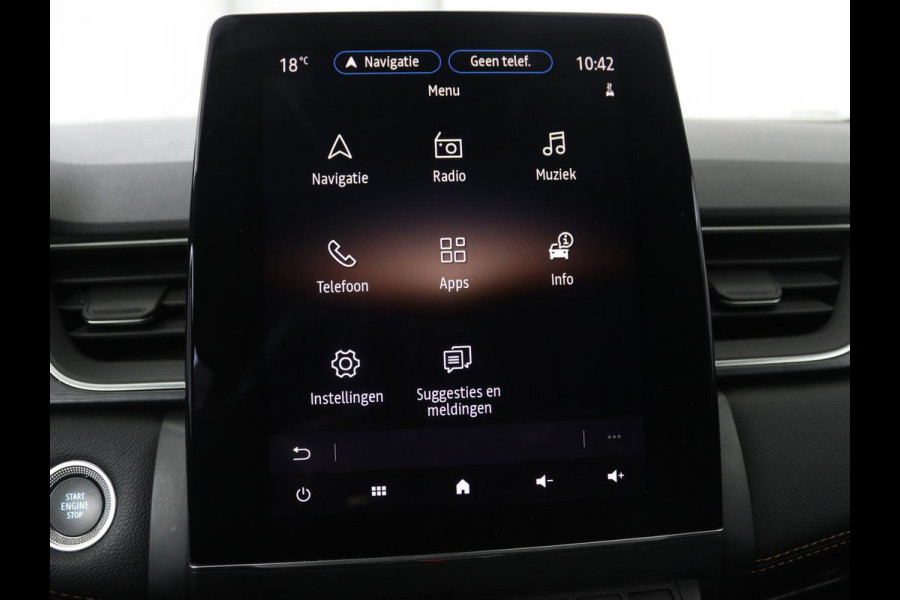 Renault Captur 1.6 E-Tech Hybrid 145 Initiale Paris | Leder | Stoel & stuurverwarming | Camera | Full LED | Park Assist | Carplay | BOSE Sound