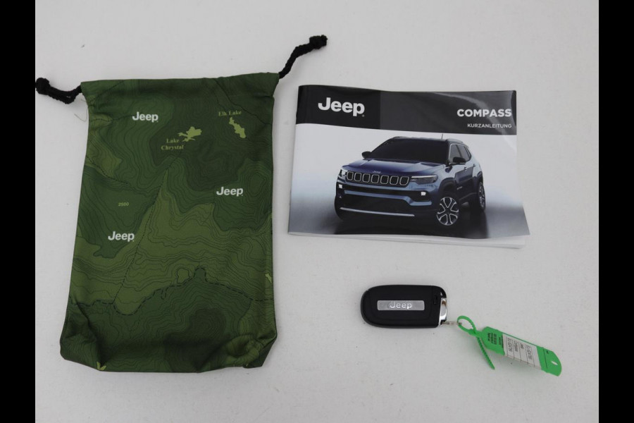 Jeep Compass 4xe 240 Plug-in Hybride Electric S | Leder | Stoel & stuurverwarming | Camera | Adaptive cruise | Carplay | Navigatie