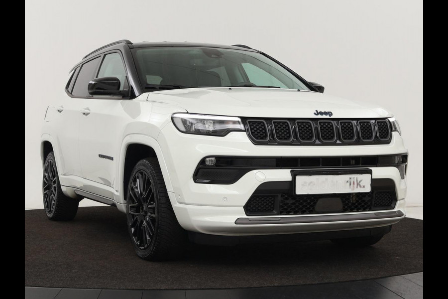Jeep Compass 4xe 240 Plug-in Hybride Electric S | Leder | Stoel & stuurverwarming | Camera | Adaptive cruise | Carplay | Navigatie