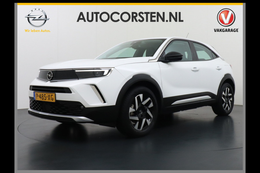 Opel Mokka-e Elegance 50-kWh 11kw 360Camera VirtualCockpit Apple/Android Bordherk. Lane-dep. Navi Led Keyless 1/2Leer Licht-/Zichtpakket Dab Usb Bluetooth CruiseControl Pdc Isofix Ecc 4xElek.Ramen.Spiegels 17''LM 136pk NL-auto!