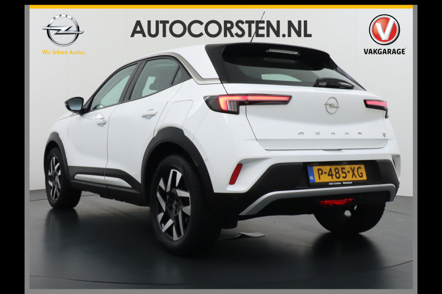 Opel Mokka-e Elegance 50-kWh 11kw 360Camera VirtualCockpit Apple/Android Bordherk. Lane-dep. Navi Led Keyless 1/2Leer Licht-/Zichtpakket Dab Usb Bluetooth CruiseControl Pdc Isofix Ecc 4xElek.Ramen.Spiegels 17''LM 136pk NL-auto!