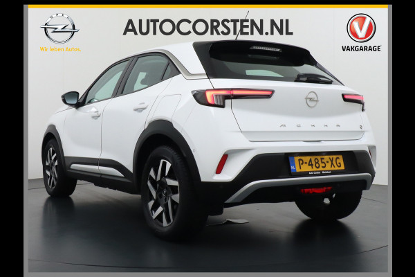 Opel Mokka-e Elegance 50-kWh 11kw 360Camera VirtualCockpit Apple/Android Bordherk. Lane-dep. Navi Led Keyless 1/2Leer Licht-/Zichtpakket Dab Usb Bluetooth CruiseControl Pdc Isofix Ecc 4xElek.Ramen.Spiegels 17''LM 136pk NL-auto!