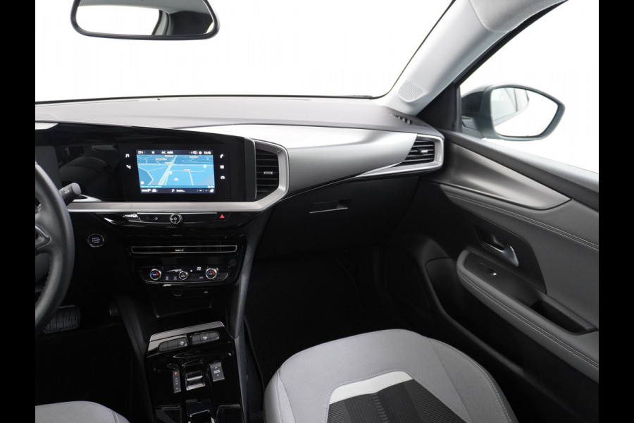 Opel Mokka-e Elegance 50-kWh 11kw 360Camera VirtualCockpit Apple/Android Bordherk. Lane-dep. Navi Led Keyless 1/2Leer Licht-/Zichtpakket Dab Usb Bluetooth CruiseControl Pdc Isofix Ecc 4xElek.Ramen.Spiegels 17''LM 136pk NL-auto!