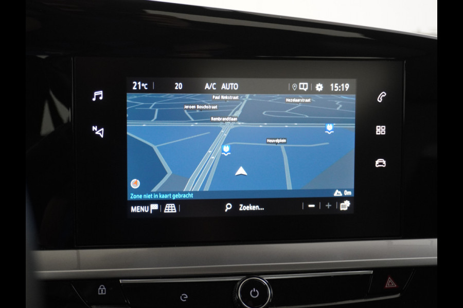 Opel Mokka-e Elegance 50-kWh 11kw 360Camera VirtualCockpit Apple/Android Bordherk. Lane-dep. Navi Led Keyless 1/2Leer Licht-/Zichtpakket Dab Usb Bluetooth CruiseControl Pdc Isofix Ecc 4xElek.Ramen.Spiegels 17''LM 136pk NL-auto!