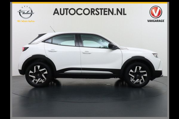 Opel Mokka-e Elegance 50-kWh 11kw 360Camera VirtualCockpit Apple/Android Bordherk. Lane-dep. Navi Led Keyless 1/2Leer Licht-/Zichtpakket Dab Usb Bluetooth CruiseControl Pdc Isofix Ecc 4xElek.Ramen.Spiegels 17''LM 136pk NL-auto!
