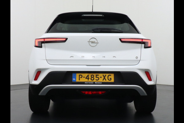 Opel Mokka-e Elegance 50-kWh 11kw 360Camera VirtualCockpit Apple/Android Bordherk. Lane-dep. Navi Led Keyless 1/2Leer Licht-/Zichtpakket Dab Usb Bluetooth CruiseControl Pdc Isofix Ecc 4xElek.Ramen.Spiegels 17''LM 136pk NL-auto!
