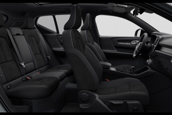 Volvo EX40 Single Motor Extended Range Plus Black Ed. 82 kWh / Lounge Pakket / Panoramadak / Extra getint glas / Nubuck bekleding