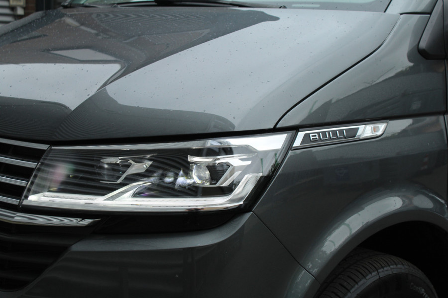 Volkswagen Transporter 2.0 TDI 150pk L2H1 28 Bulli AUTOMAAT NL-Auto NAP Airco Cruise Navi Camera LMV Leder Trekhaak 2500kg