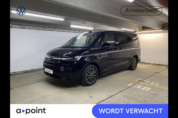 Volkswagen Multivan 1.4 eHybrid L1H1 Style 204 pk Automaat (DSG) | Navigatie | Elektr. trekhaak | Parkeersensoren (Park assist) | Achteruitrijcamera | Lederen bekleding | 2 elektr. schuifdeuren |