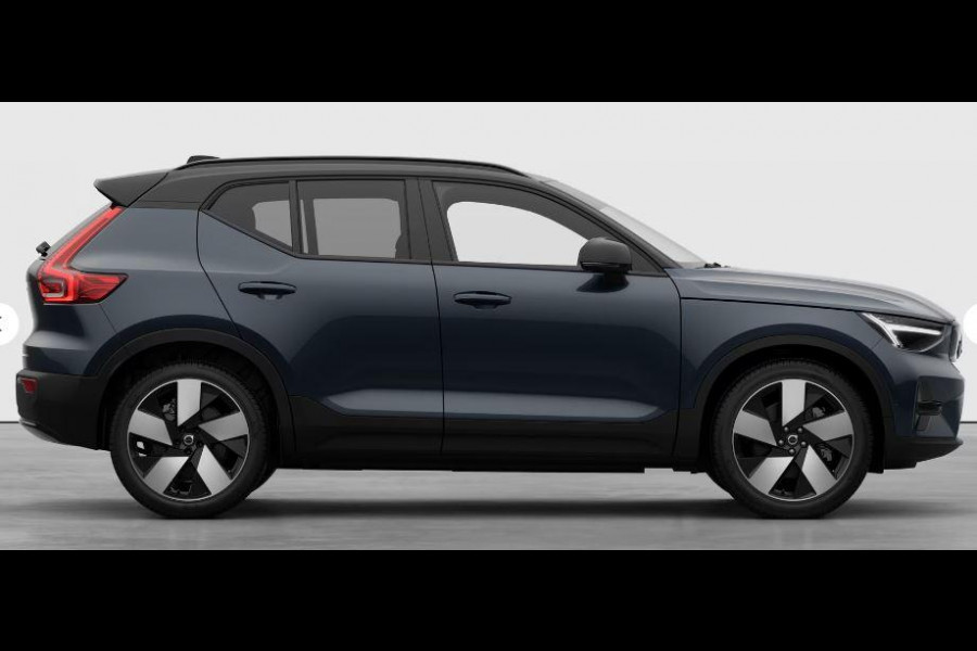 Volvo EX40 Single Motor Extended Range Plus 82 kWh / Lounge Pakket / Panoramadak / 360 Camera / Extra getint glas / 20'' Velgen / Nubuck bekleding