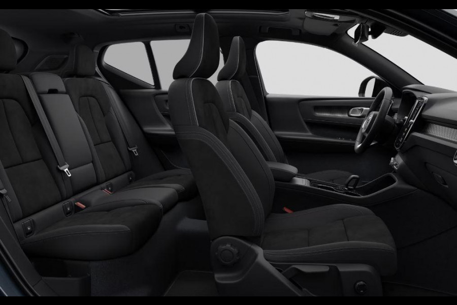 Volvo EX40 Single Motor Extended Range Plus 82 kWh / Lounge Pakket / Panoramadak / 360 Camera / Extra getint glas / 20'' Velgen / Nubuck bekleding