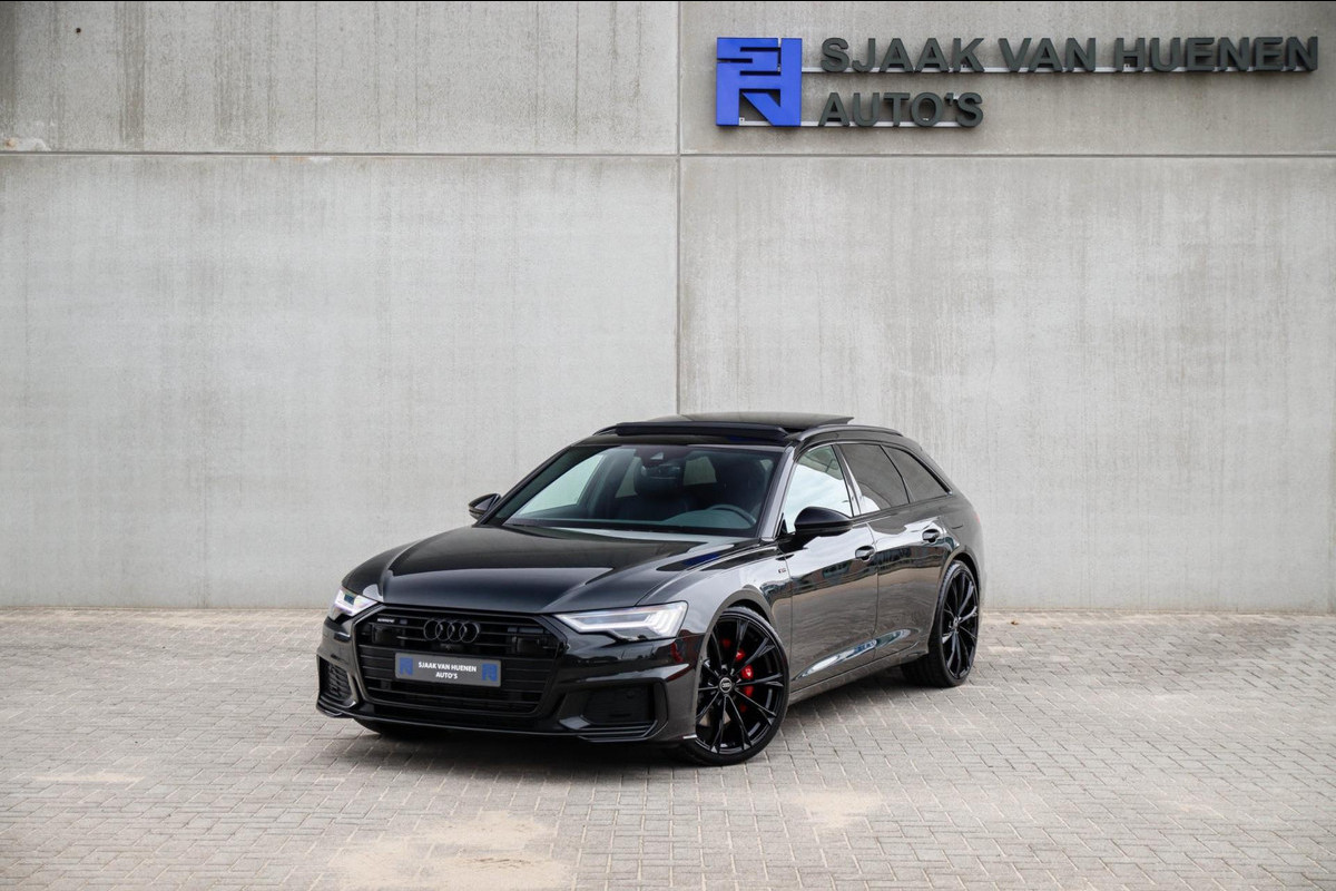 Audi A6 Avant 55 TFSI e Quattro Competition S line Edition 367pk Automaat|Panoramadak|Virtual Cockpit|Leder+Memory|HD Matrix|Black Audi A6 Avant 55 TFSI e Quattro Competition S line Edition 367pk Automaat|Panoramadak|Virtual Cockpit|Leder+Memory|HD Matrix|Black