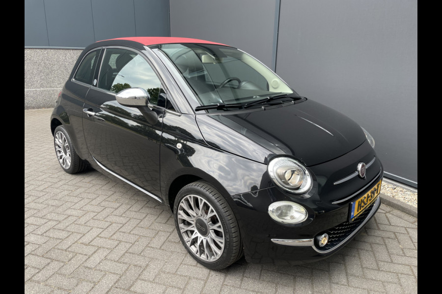 Fiat 500C 1.2 Lounge cabrio Airco - Cruise control - parkeersensoren achter - open dak - mistlampen voor - Multifunctioneel stuurwiel - Navigatie full map