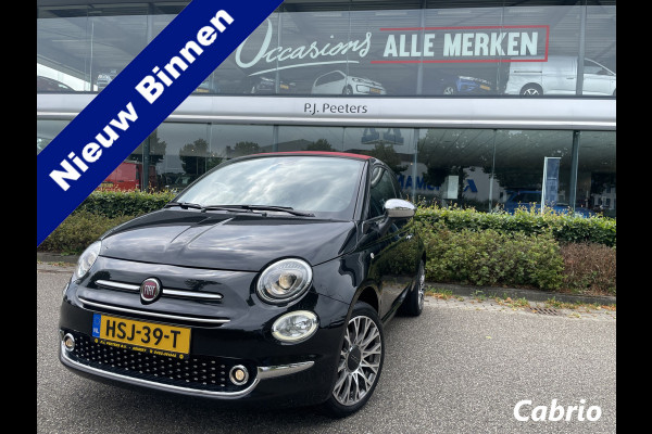 Fiat 500C 1.2 Lounge cabrio Airco - Cruise control - parkeersensoren achter - open dak - mistlampen voor - Multifunctioneel stuurwiel - Navigatie full map