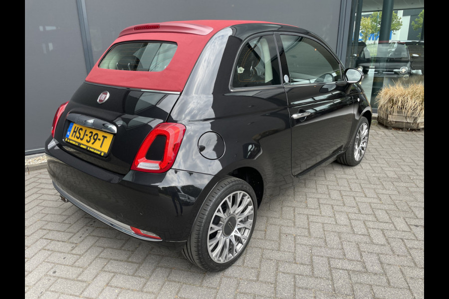Fiat 500C 1.2 Lounge cabrio Airco - Cruise control - parkeersensoren achter - open dak - mistlampen voor - Multifunctioneel stuurwiel - Navigatie full map