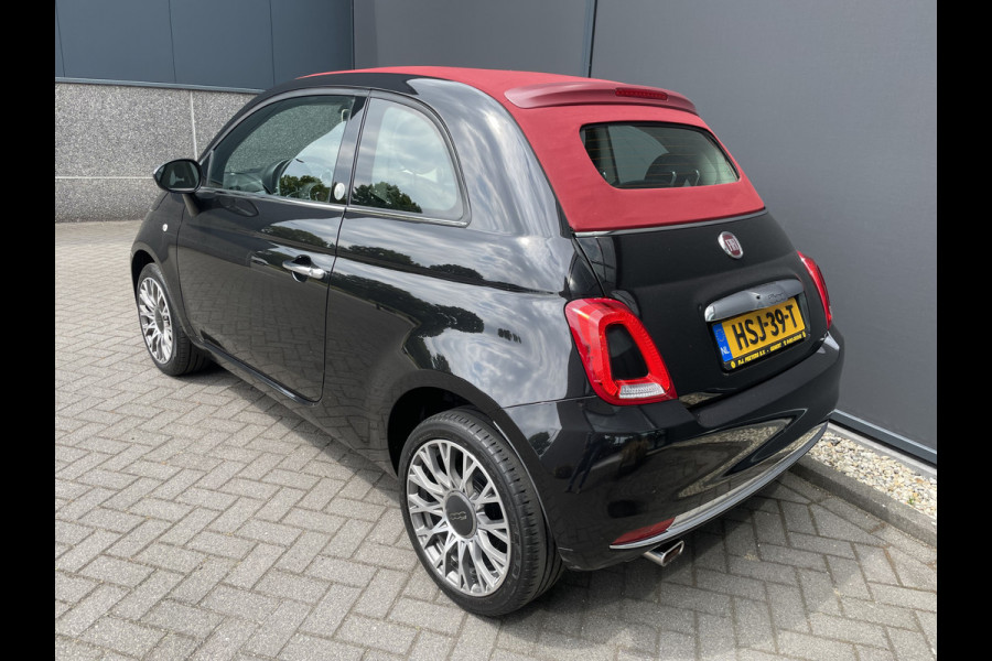 Fiat 500C 1.2 Lounge cabrio Airco - Cruise control - parkeersensoren achter - open dak - mistlampen voor - Multifunctioneel stuurwiel - Navigatie full map
