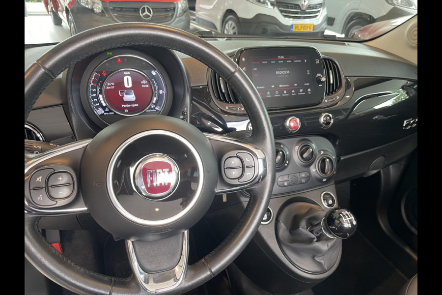 Fiat 500C 1.2 Lounge cabrio Airco - Cruise control - parkeersensoren achter - open dak - mistlampen voor - Multifunctioneel stuurwiel - Navigatie full map