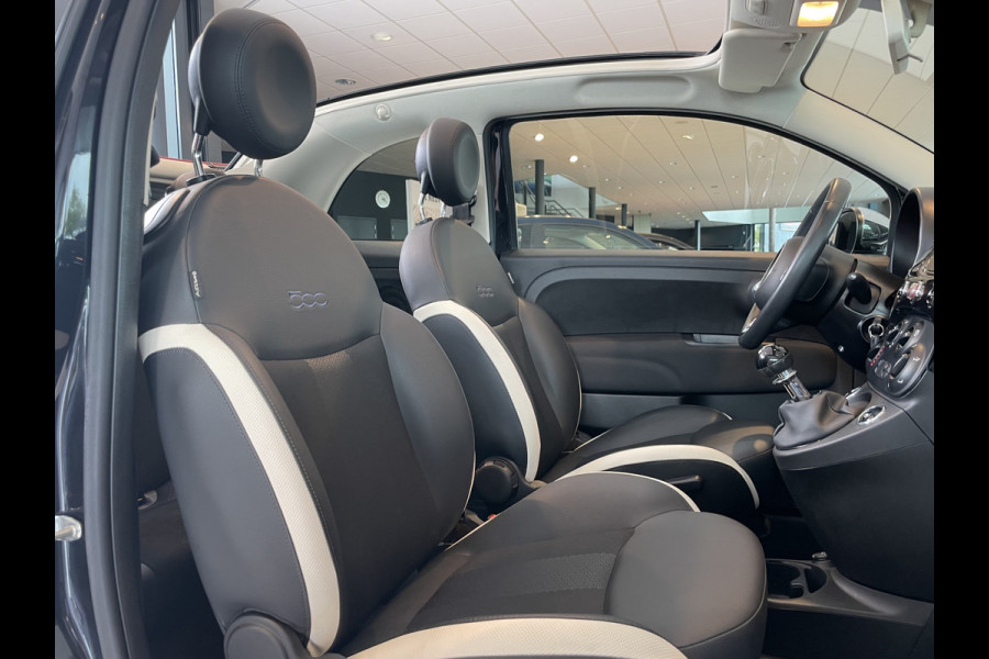 Fiat 500C 1.2 Lounge cabrio Airco - Cruise control - parkeersensoren achter - open dak - mistlampen voor - Multifunctioneel stuurwiel - Navigatie full map