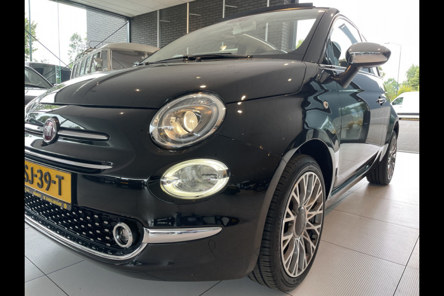 Fiat 500C 1.2 Lounge cabrio Airco - Cruise control - parkeersensoren achter - open dak - mistlampen voor - Multifunctioneel stuurwiel - Navigatie full map